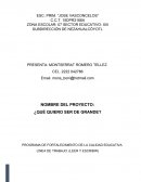 EJEMPLO DE EXPERIENCIA EXITOSA