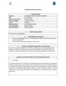 Como se da el nuevo Informe psicopedagogico