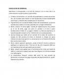 Determine si corresponden a un acto de comercio o es un acto civil, o es comercial para una de las partes o para ambos.
