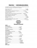 Ejemplo de el Balance inicial