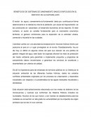 CUALES SON LOS BENEFICIOS DE SISTEMAS DE SANEAMIENTO BASICO ENFOCADO EN EL SERVICIO DE ALCANTARILLADO
