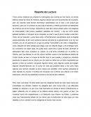 Reporte de Lectura, Los vencidos