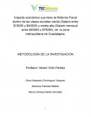 Impacto socio económico de la reforma fiscal