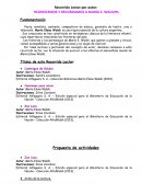 Ejemplo de Recorrido Lector por autor: “CONOCEMOS Y RECORDAMOS A MARÍA E. WALSH”.