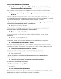 ENSAYO PREGUNTAS COMUNICACIÓN FUNDAMENTOS. Página 1