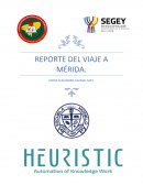 REPORTE DEL VIAJE A MÉRIDA