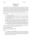 Estrategia publicitaria y Estrategia creativa