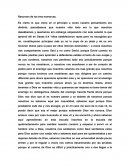 Resumen de los tres monarcas