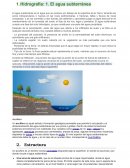 HIDROGRAFIA AGUAS SUBTERRÁNEAS