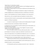 Aprendizaje y escolaridad Trabajo Practico N°1, Desarrollo de consignas: