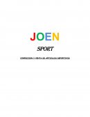 JOEN SPORT CONFECCION Y VENTA DE ARTICULOS DEPORTIVOS