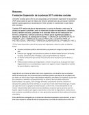 Resumen de umbrales sociales