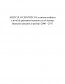Econometria. Hipótesis de la Investigación