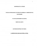 Cultura gastronomica rusa ESCUELA INTERNACIONAL DE CIENCIAS ECONÓMICAS Y ADMINISTRATIVAS