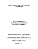 VIOLENCIA EN EL CINE INDEPENDIENTE COLOMBIANO