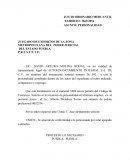 PERSONALIDAD PARA UN JUZGADO DE EXHORTOS PUEBLA