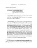 TEORIA DEL CASO- POR PARTE DEL FISCAL