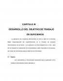 DESARROLLO DEL OBJETIVO DE TRABAJO DE SUFICIENCIA Auditoria Administrativa