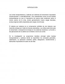 BANDAS TRANSPORTADORAS. Página 1