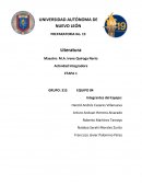Actividad integradora literatura etapa 1