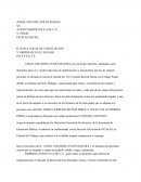 Escrito Inicial demanda laboral