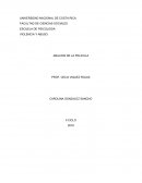 Analisis de Pelicula Verdades Ocultas