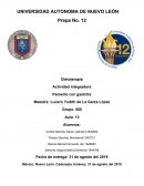 Dietoterapia Actividad integradora Paciente con gastritis