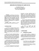 MEDICIÓN DE INTENSIDAD DE CAMPO EN FM