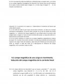 Una espira de radio B se dobla por el diámetro bajo un ángulo recto