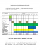 PLAN DE NEGOCIOS. Carta Gantt