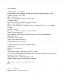 Cuestionario leyenda Orfica