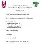Practica. Demostrar la transferencia de calor entre cantidades diferentes de agua dentro de un calorímetro