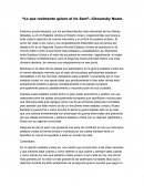 Lo que realmente quiere el tío Sam---Chosmsky Noam