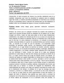 La historia personal, escolar y la grupalidad Lectura: La monotonía cotidiana