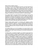 Breve ensayo El miedo