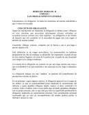 DERECHO ROMANO II UNIDAD 1 LAS OBLIGACIONES EN GENERAL