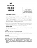 Análisis de película "Mi nombre es Khan"