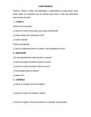 Cuestionario. Valorar y definir las habilidades y capacidades de cada puesto