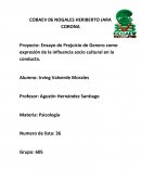 Prejuicio de Genero como expresión de la influencia socio cultural en la conducta