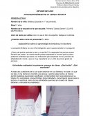 ESTUDIO DE CASO PSICOSOCIOGÉNESIS DE LA LENGUA ESCRITA