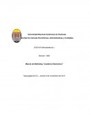 Mezcla de Marketing “Cuaderno Electrónico”