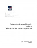 Mención RRHH Fundamentos de la administración moderna