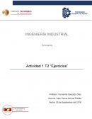 Elasticidad de demanda, actividad