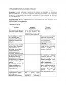 ANÁLISIS DE LA RUTA DE MEJORA ESCOLAR