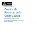 Gestión de Personas en la Organización Compensaciones para la retención de talentos