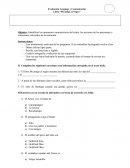 Evaluación Lenguaje y Comunicación Libro “Mi amigo el Negro”