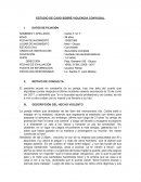 ESTUDIO DE CASO SOBRE VIOLENCIA CONYUGAL