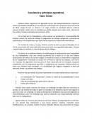 Conciencia y principios operativos Consa