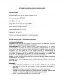 INFORME DE ADECUACIONES CURRICULARES