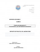 Conocimiento y uso del material de laboratorio REPORTE DE PRÁCTICA DE LABORATORIO